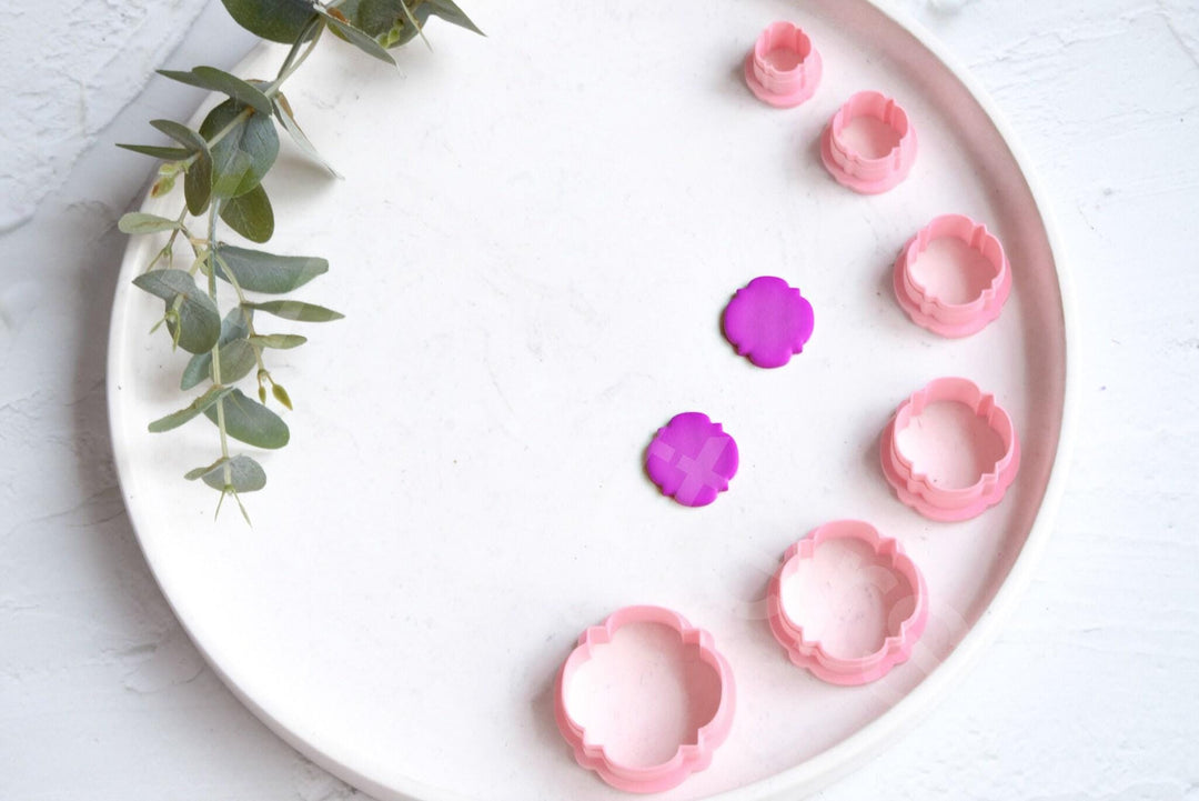 Frame Shape Polymer Clay Cutters: Geometric Earring Cutters