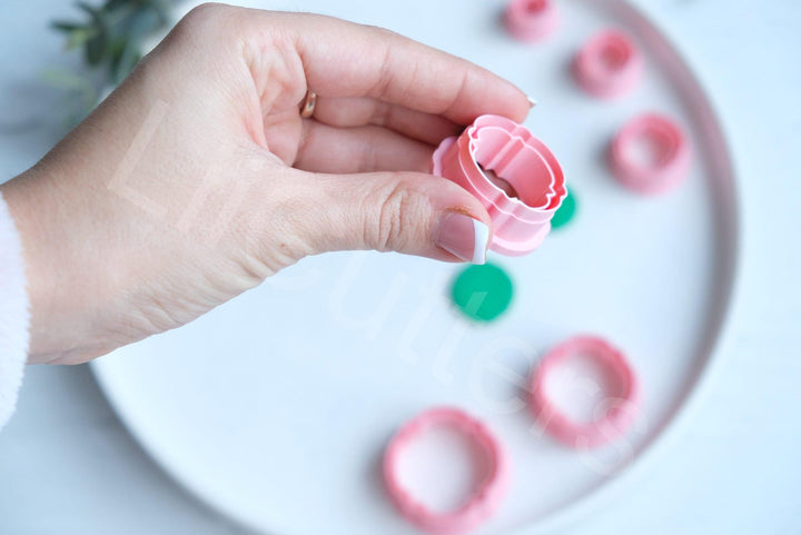 Frame Polymer Clay Cutters: Mirror Shape Earring Cutters, Geometric Shapes