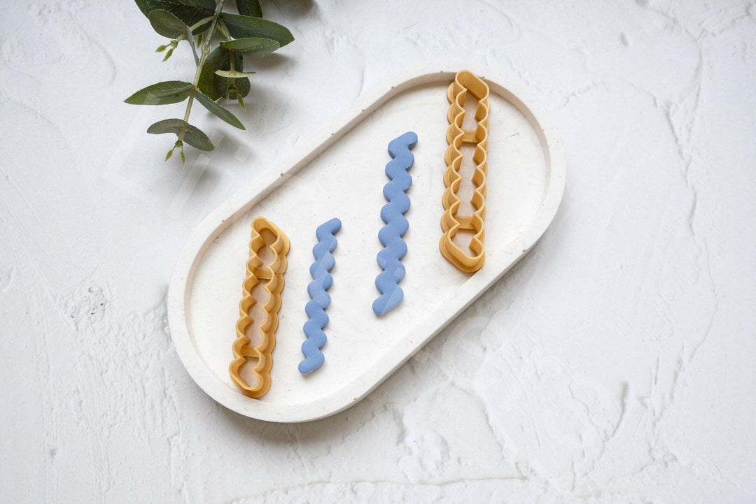Hair Barrette Polymer Clay Cutter: 3D Printed Clay Tools