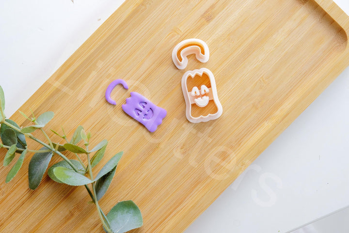 Halloween Ghost Polymer Clay Cutter Set: Mickey Inspired, 3D Printed