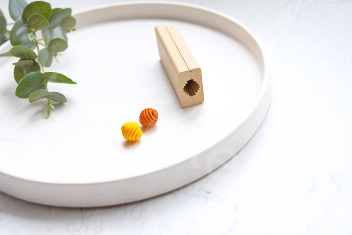 Hive Bead Polymer Clay Roller: Bee House Earring Making Tool