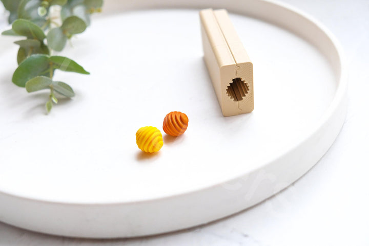 Hive Bead Polymer Clay Roller: Bee House Earring Making Tool