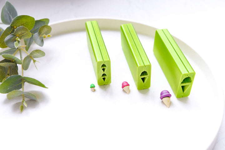 Ice Cream Polymer Clay Bead Roller: Earring Making Tool