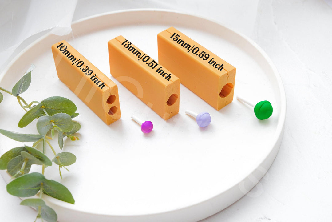 Lollipop Bead Roller: Polymer Clay Earring Making Tool
