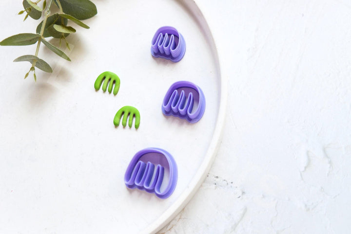 Matisse Polymer Clay Cutter: Succulent Earring Making Tool