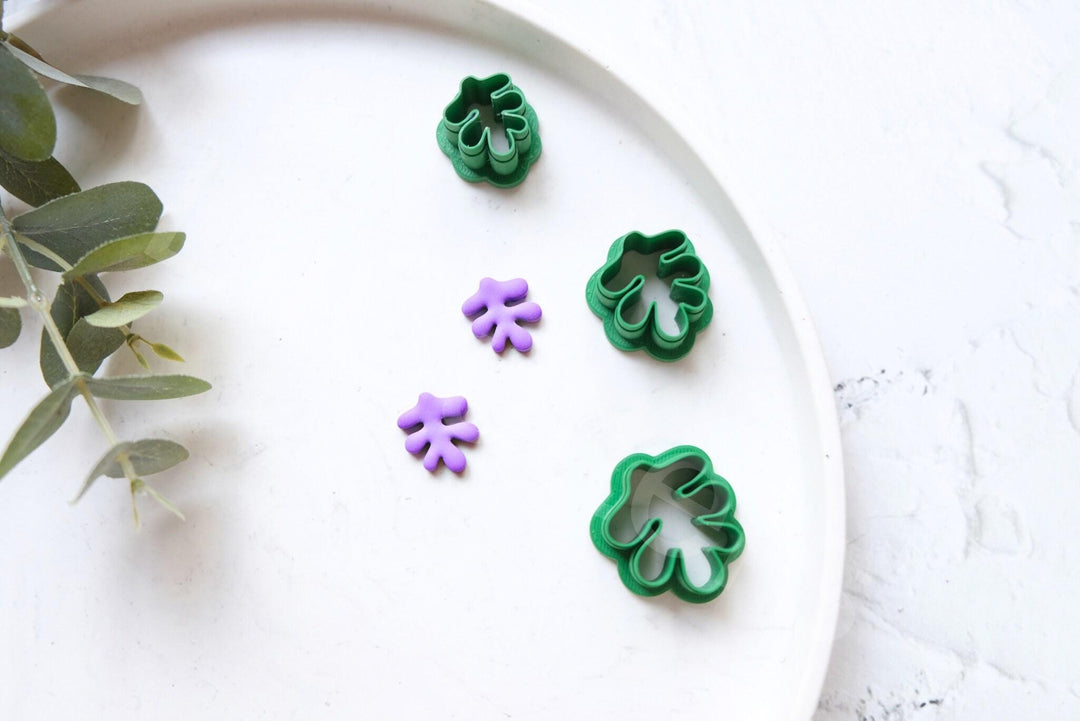 Matisse Leaf Polymer Clay Cutter: Earring Making Tool
