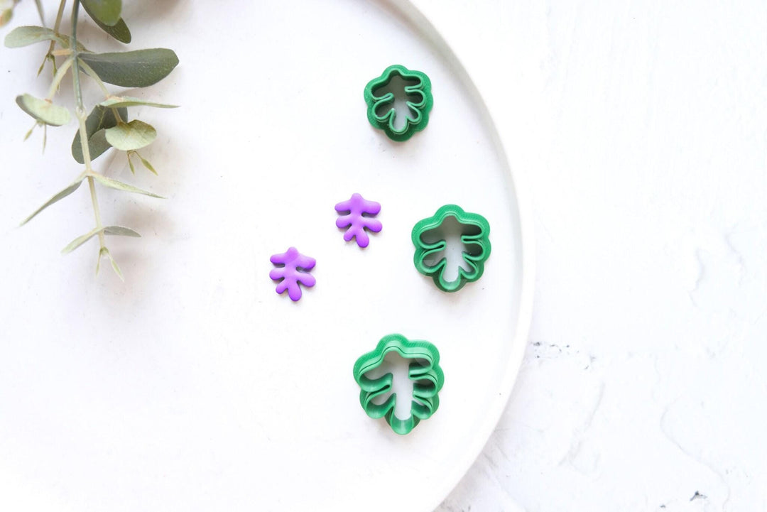 Matisse Leaf Polymer Clay Cutter: Earring Making Tool