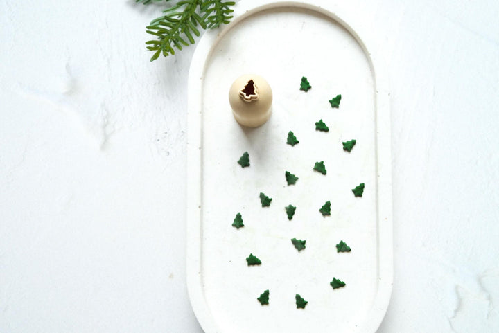 Micro Christmas Tree Polymer Clay Cutter | Mini Earring Making Tool | DIY Jewelry Supplies