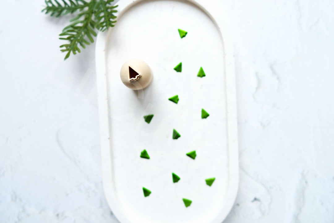 Mini Christmas Tree Clay Cutter: Polymer Clay Earring Tool