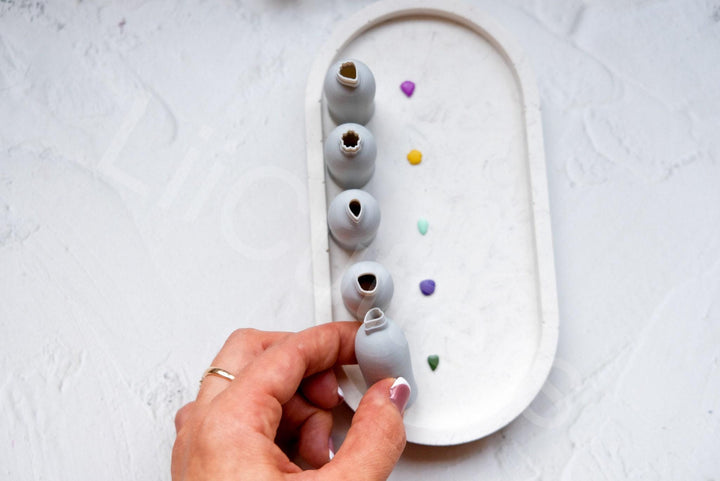 Flower & Leaf Clay Micro Cutter Set: Earring Making Tools