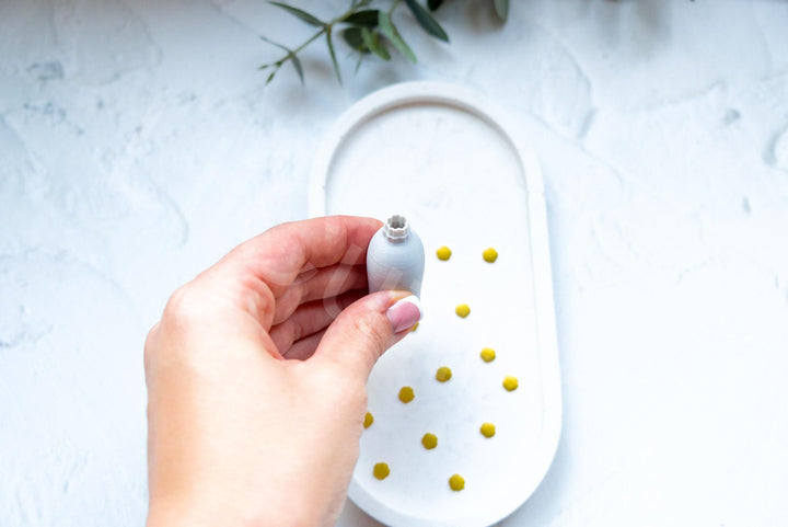 Micro Flower Clay Cutter Set: 7mm, 3D Printed Earring Making Tools