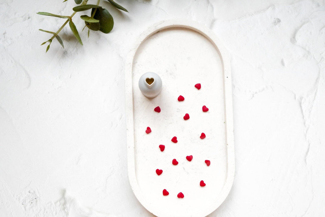 Micro Heart Clay Cutter Set: Polymer Clay Earring Tools