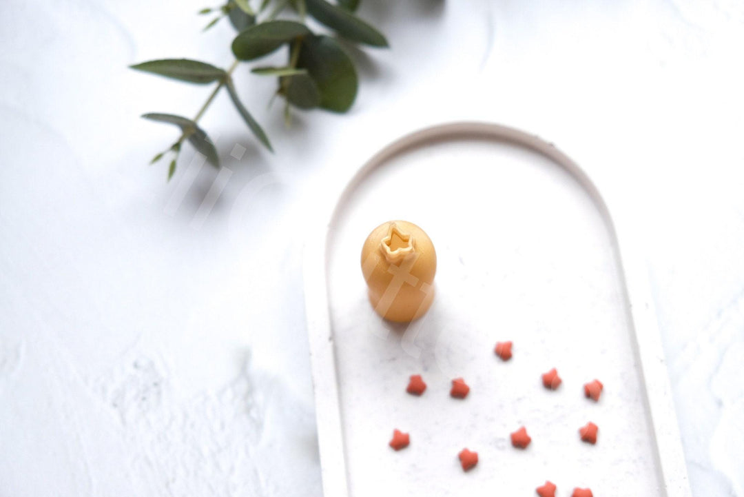 Micro Ivy Leaf Clay Cutter Set: Polymer Clay Earring Tools