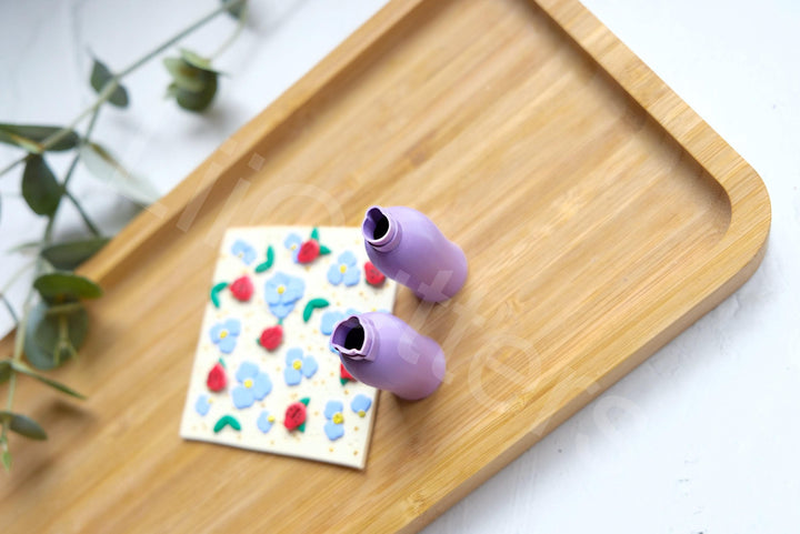 Micro Ladybug Polymer Clay Cutter Set: Earring Making Tools