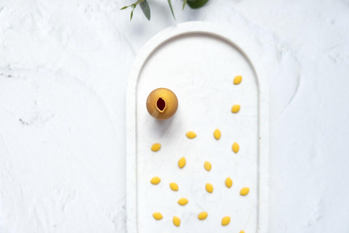 Micro Lemon Clay Cutter: Polymer Clay Earring Tool (8mm)