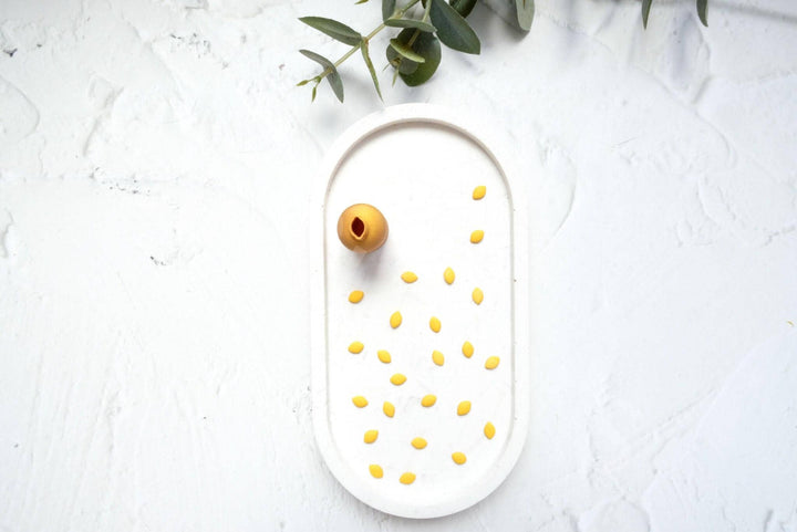 Micro Lemon Clay Cutter: Polymer Clay Earring Tool (8mm)