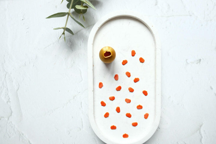 Micro Pumpkin Polymer Clay Cutter: Halloween Earring Making Tool