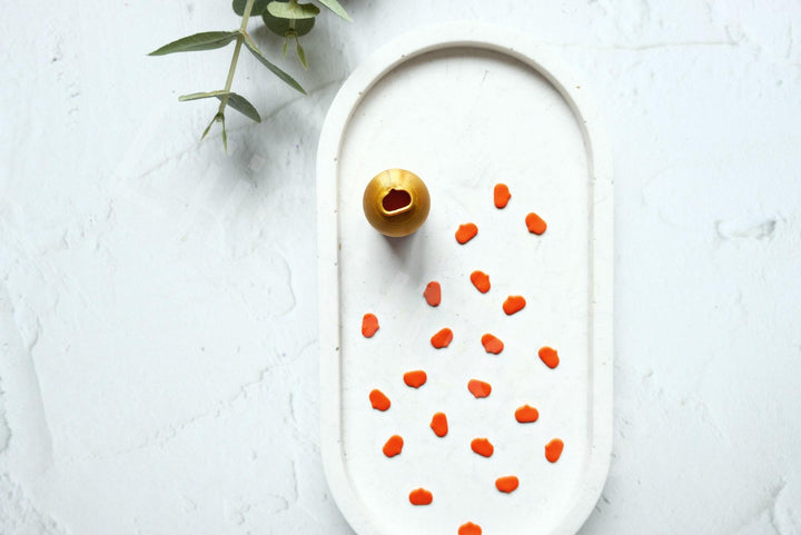 Micro Pumpkin Polymer Clay Cutter: Halloween Earring Making Tool