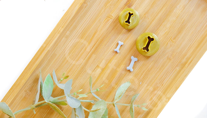 Mini Bone Polymer Clay Cutter: Earring Stud Tool (13/17mm)