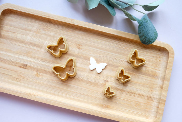 Monarch Butterfly Cookie Cutter: Polymer Clay Earring, Biscuit Cutter