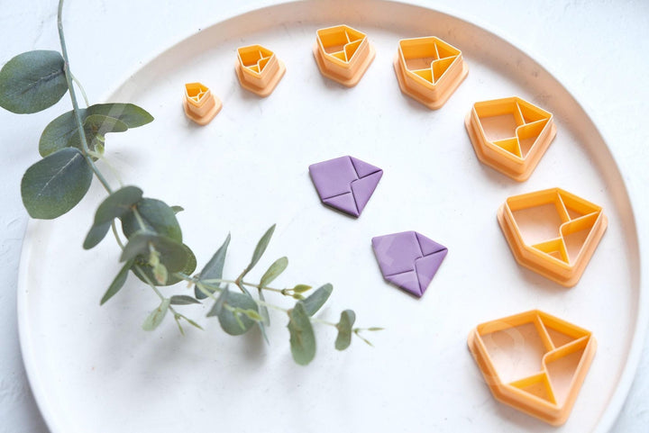 Valentine Envelope Clay Cutter: Love Letter Polymer Clay Tool