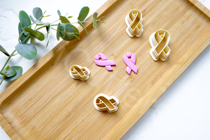 Awareness Ribbon Clay Cutter: 3D Printed Jewelry Tool