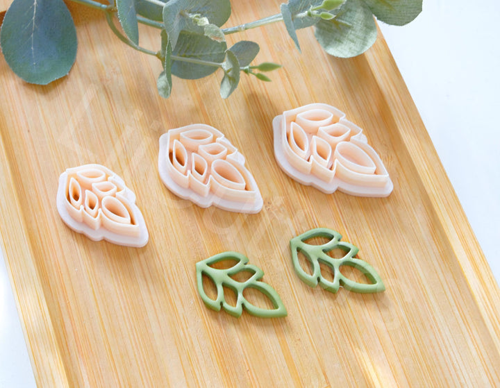 Leaf Polymer Clay Cutter: Jewelry & Cookie DIY Tool