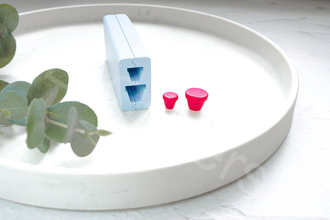 Pot Bead Polymer Clay Roller: 10mm 13mm Clay Pots