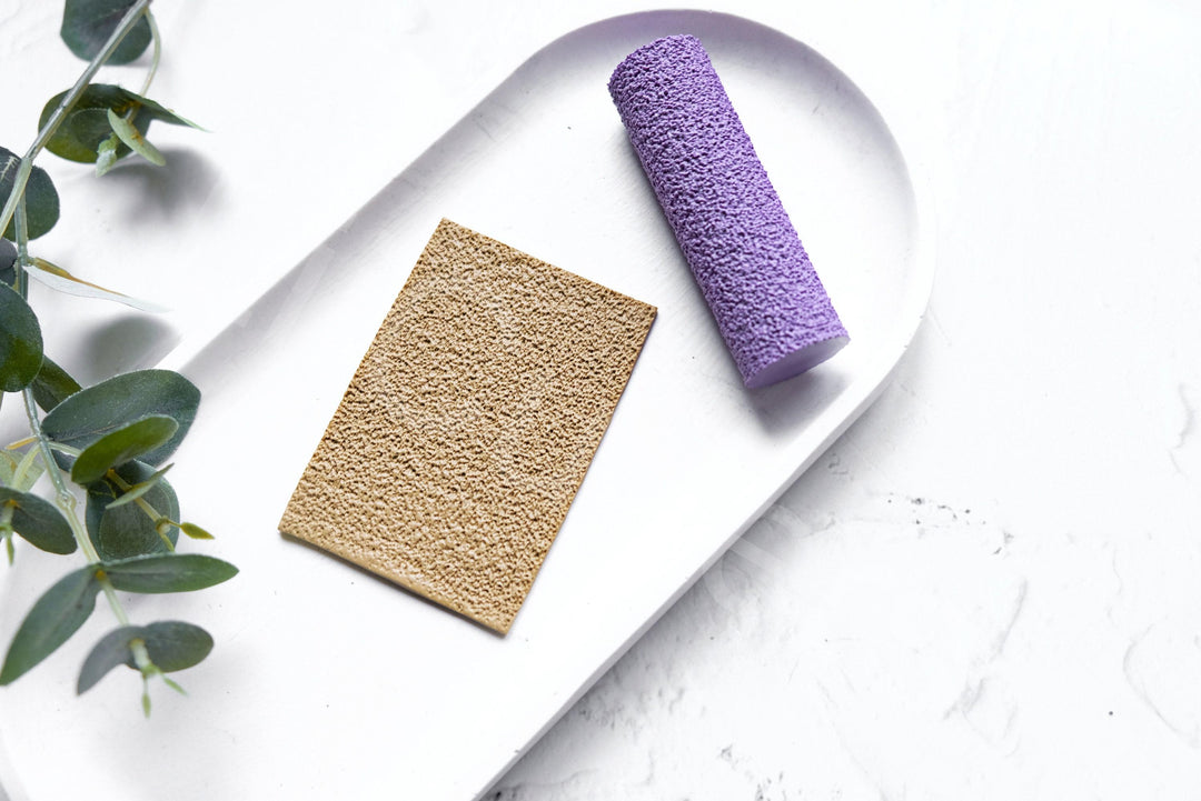 Sand Paper Texture Clay Roller: Seamless Pattern Tool