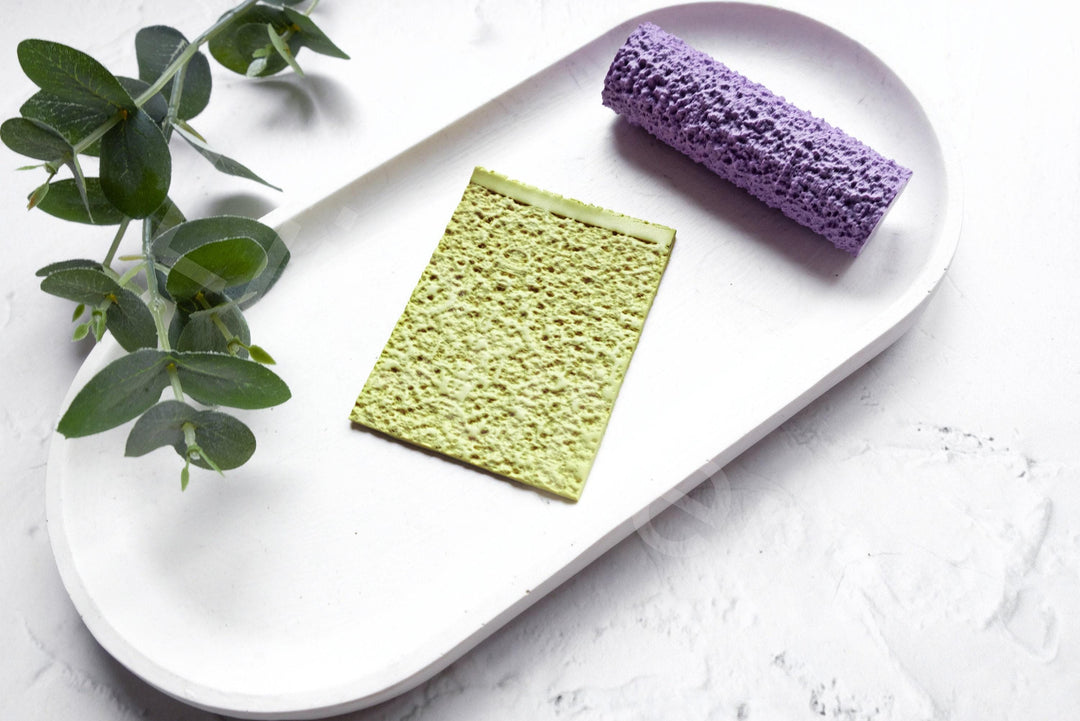 Sand Paper Texture Clay Roller: Seamless Pattern Tool