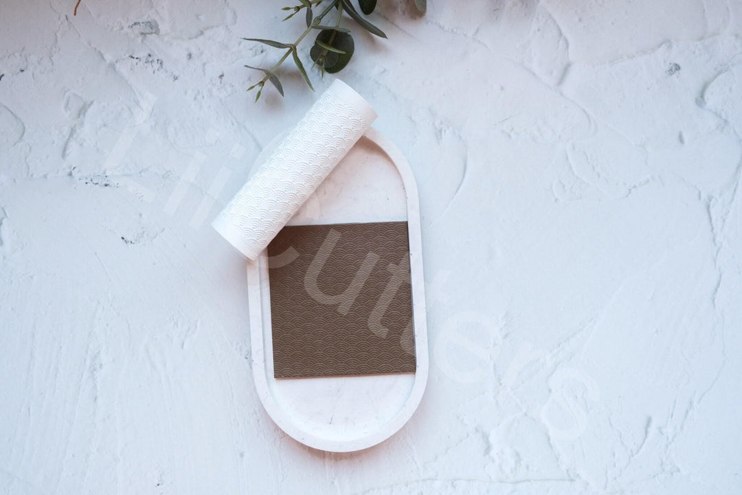 Seamless Clay Texture Roller: Polymer Clay Pattern, Earring Tool