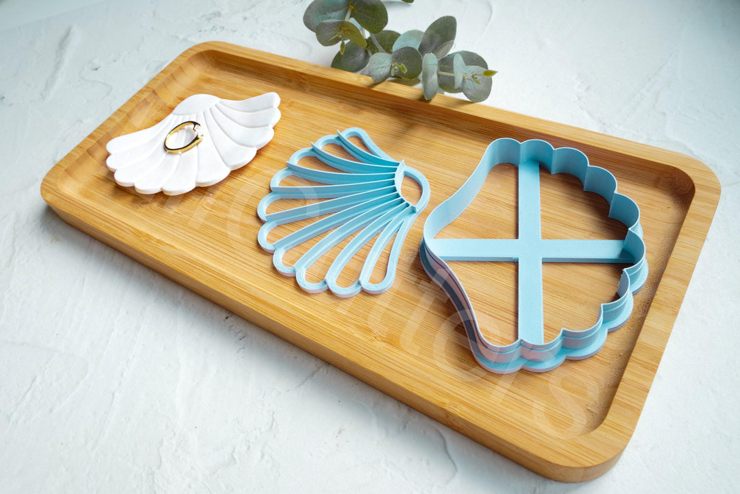 Shell Trinket Dish Clay Cutter: Polymer Clay Tool