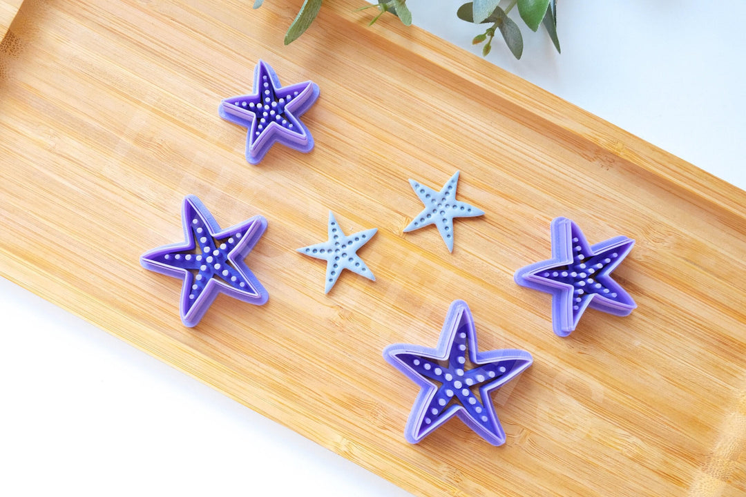 Starfish Polymer Clay Cutter: Sea Life Earring Tool