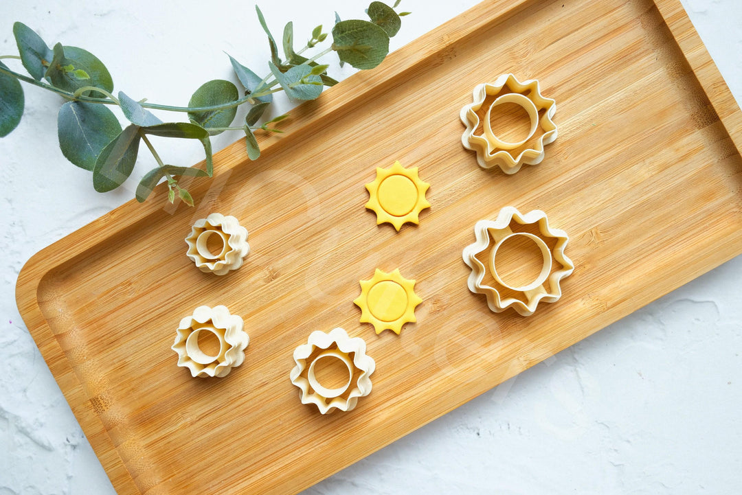 Sun Polymer Clay Cutter: Earring Jewelry Making Tool