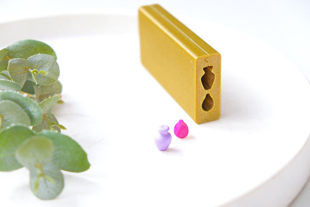 Vase Bead Roller: Polymer Clay Earring Making Tool