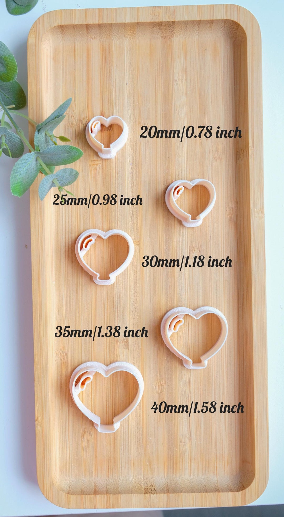 Heart Balloon Clay Cutter for Polymer Clay | Valentine Earring Cutter | Love Heart Clay Tool | Valentine Jewelry Supplies | Polymer Clay