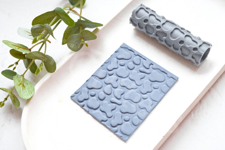 Animal Print Polymer Clay Roller: Seamless Texture Tool