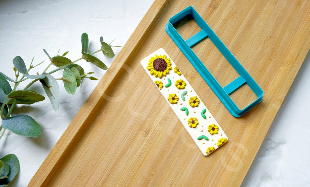 Bookmark Polymer Clay Cutter – 3D Printed PLA Mold for Bangle & Plant Stick Shapes, DIY Clay Craft Tool, Unique Jewelry  Accessories
