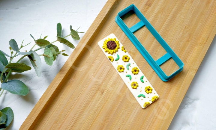Bookmark Polymer Clay Cutter – 3D Printed PLA Mold for Bangle & Plant Stick Shapes, DIY Clay Craft Tool, Unique Jewelry  Accessories
