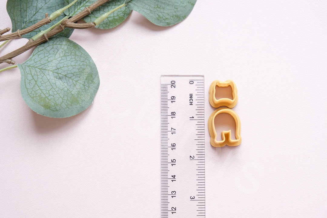 Bulldog Cookie Cutter: Dog Biscuit, Clay & Earring Cutter