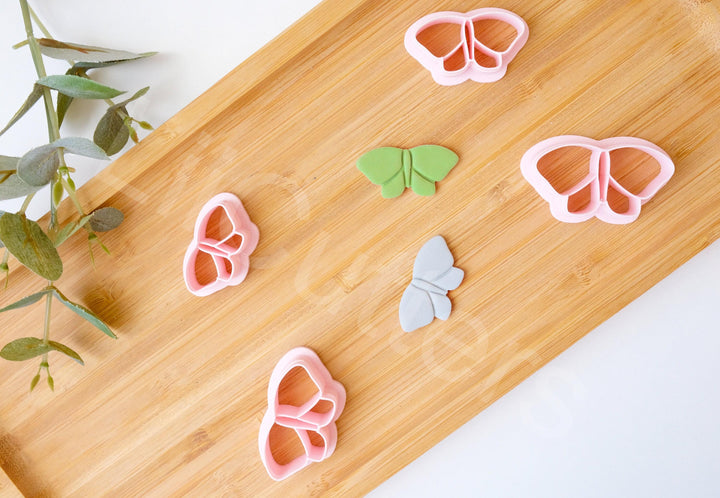 Butterfly Polymer Clay Cutter: Spring Earring Stamp (30-45mm)