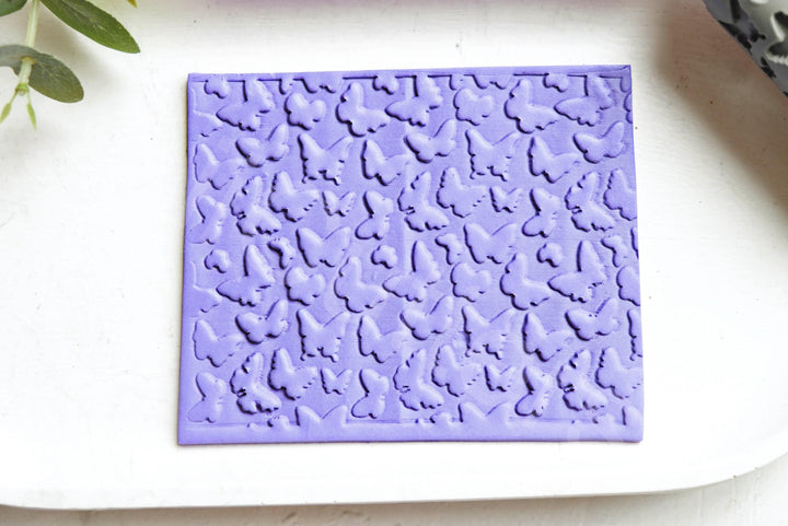 Butterfly Texture Roller: Polymer Clay Pattern, Earring Tool