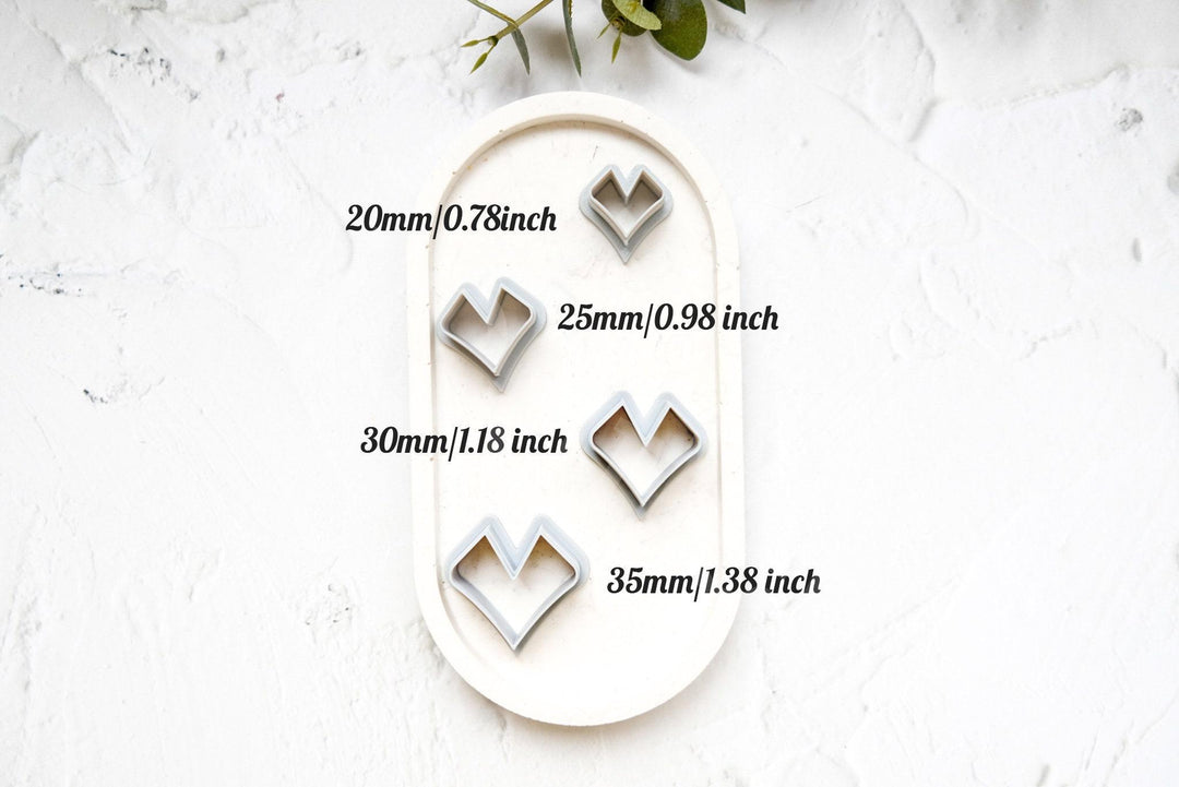 Chevron Polymer Clay Cutter: Geometric Earring Making Tool