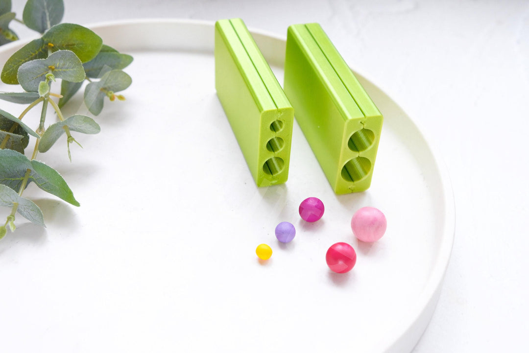Circle Bead Roller: Polymer Clay Earring Making Tool, Bead roller for round shape, Round bead maker