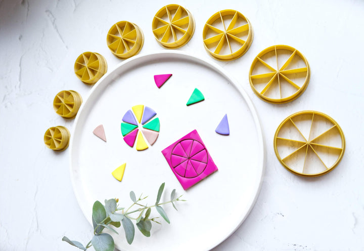 Polymer Clay Color Recipe Cutter: Earring Making Tool. Colour guide for polymer clay Mixing