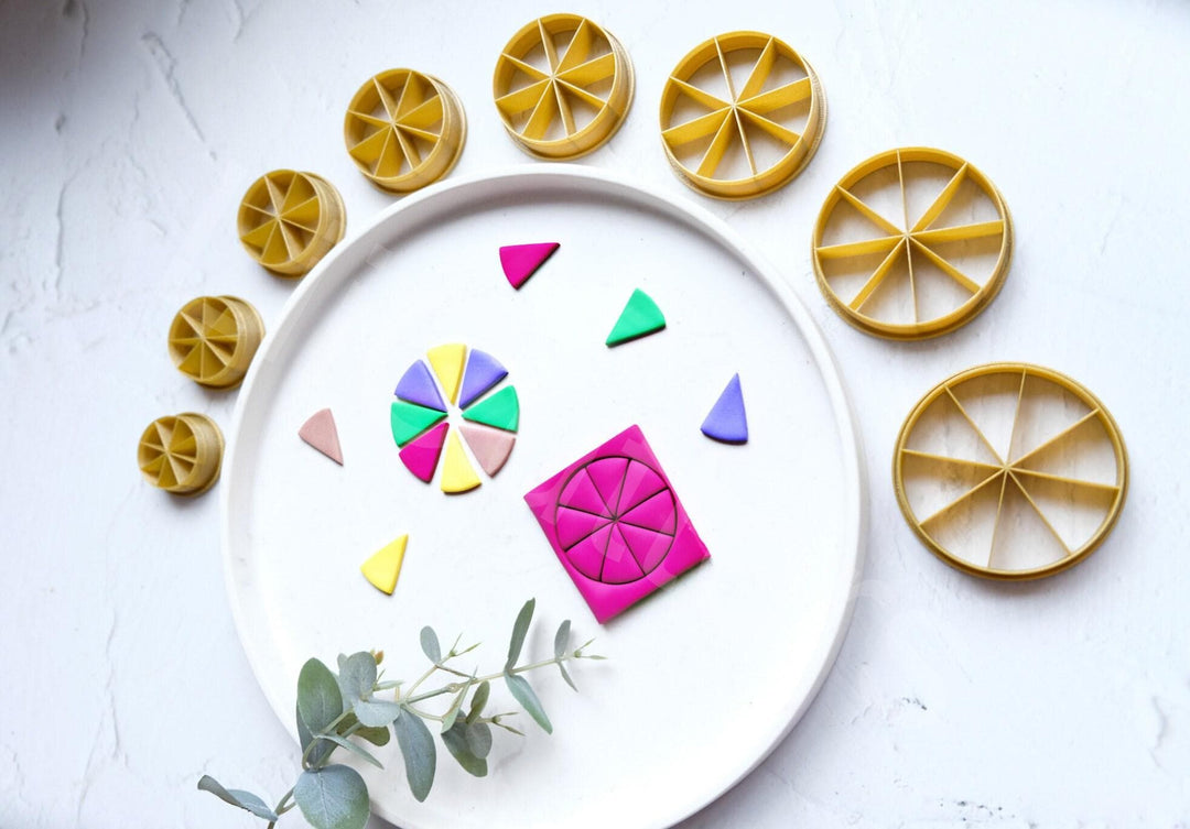 Polymer Clay Color Recipe Cutter: Earring Making Tool. Colour guide for polymer clay Mixing