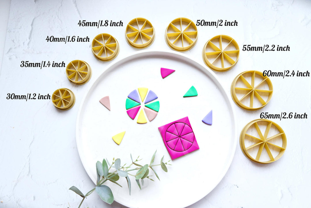 Polymer Clay Color Recipe Cutter: Earring Making Tool. Colour guide for polymer clay Mixing