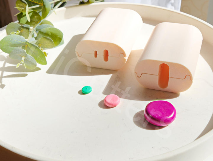 Disk Bead Roller – Polymer Clay Earring Making Tool, DIY Round Bead Mold for Jewelry, Mini Clay Accessories Tool