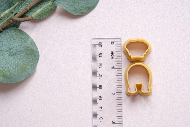 Dog Polymer Clay Cutter: Earring, Fondant & Cookie Cutter