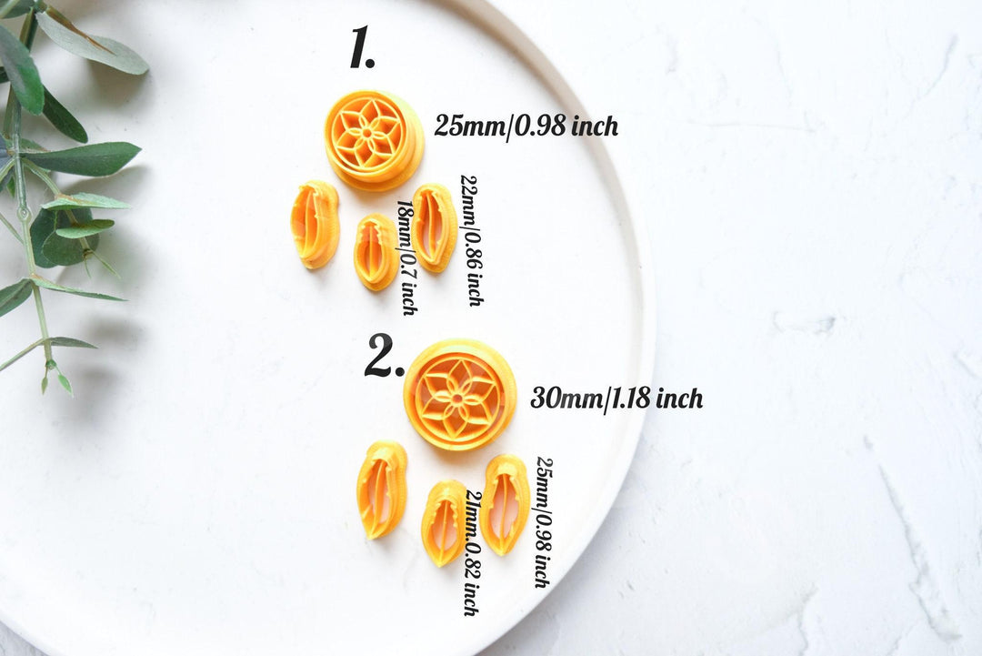 Dreamcatcher Clay Cutter – Boho Earring Making Tool, Polymer Clay Mold for DIY Jewelry, Bohemian Accessory Cutter